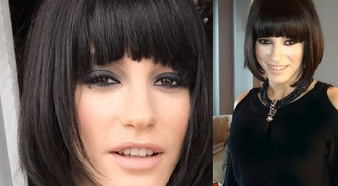 Serenay Sarıkaya yeni imajıyla herkesi şaşırttı Serenay Sarıkaya yeni imajıyla herkesi şaşırttı