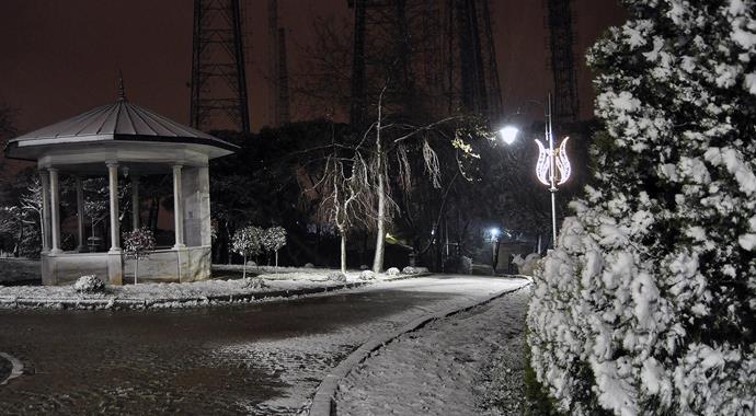 İstanbul'dan kar devam ediyor (Son durum) İstanbul'dan kar devam ediyor (Son durum)