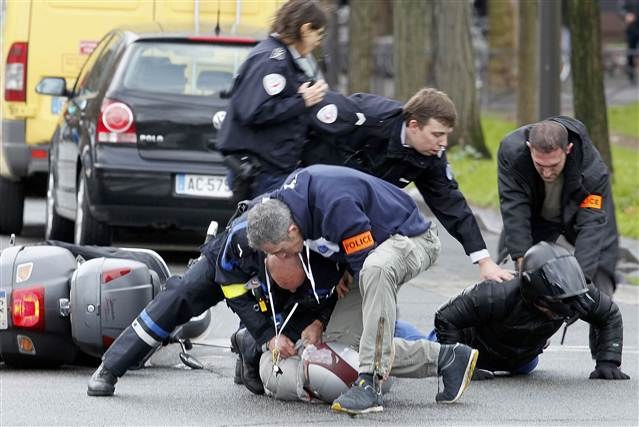 Fransa'daki rehine krizinde heyecanlı anlar