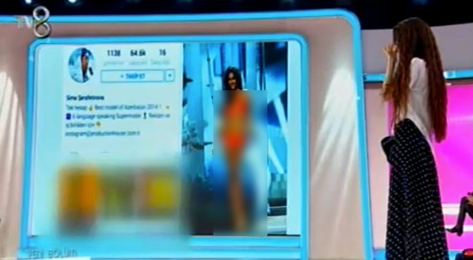 Sima Şerafettinova'nın Instagram skandalı