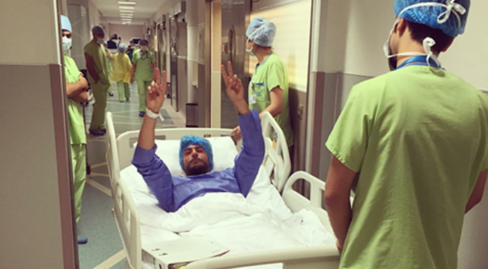 Mert Öcal ameliyat oldu