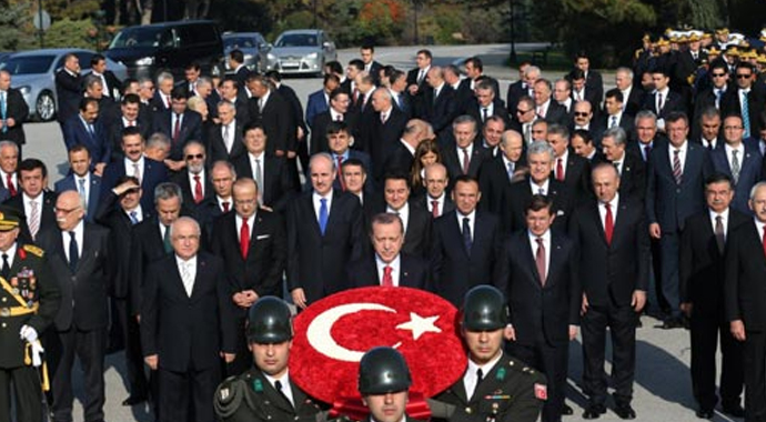 Anıtkabir'de dikkat çeken ayrıntı!