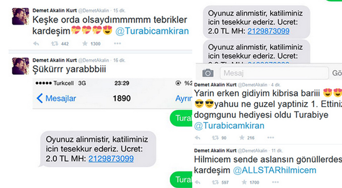 Demet Akalın'ın Turabi sevinci Demet Akalın'ın Turabi sevinci