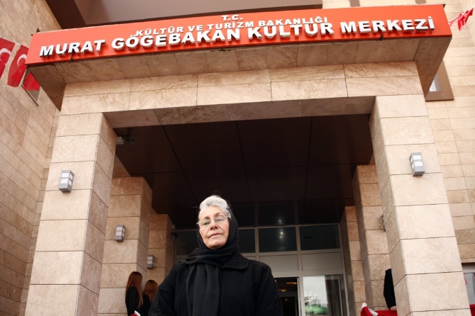 Murat Göğebakan'ın adına kültür merkezi açıldı Murat Göğebakan'ın adına kültür merkezi açıldı