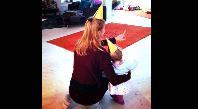 Meryem Uzerli'nin kızı 1 yaşında