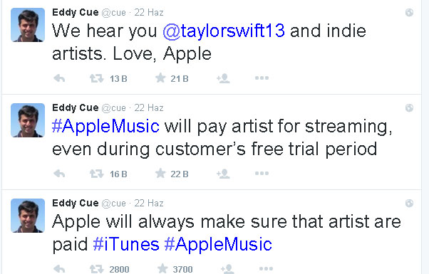 Apple'dan geri vites!