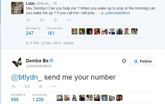 'Demba beni uyandırırsan namaz kılacağım' 'Demba beni uyandırırsan namaz kılacağım'