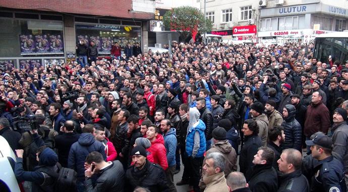 Trabzon'da 'HDP' gerginliği Trabzon'da 'HDP' gerginliği