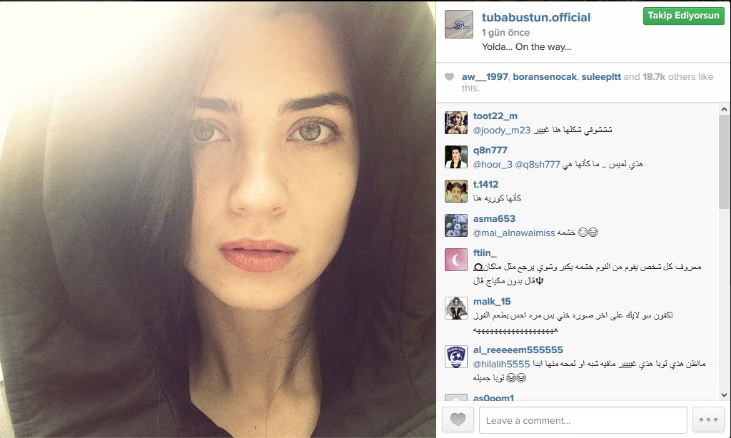 İşte Bergüzar Korel�in makyajsız hali