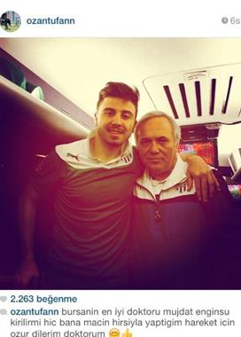 Ozan Tufan özür diledi! Ozan Tufan özür diledi!