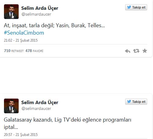 Galatasaraylı yöneticiden olay tweetler