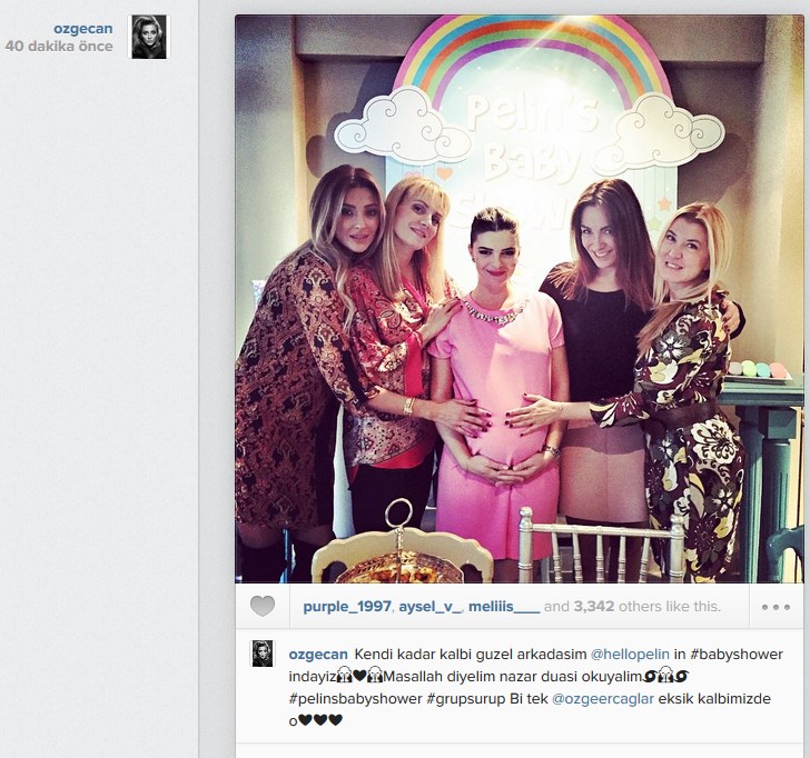 Pelin Karahan'ın Baby Shower partisi Pelin Karahan'ın Baby Shower partisi