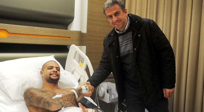 Takım arkadaşlarından Melo'ya destek Takım arkadaşlarından Melo'ya destek