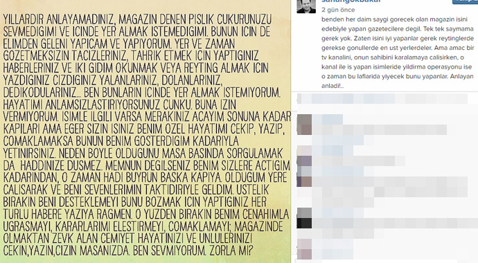 Şahan Gökbakar'ın o sözlerine Gazeteci Derneği'nden sert tepki Şahan Gökbakar'ın o sözlerine Gazeteci Derneği'nden sert tepki