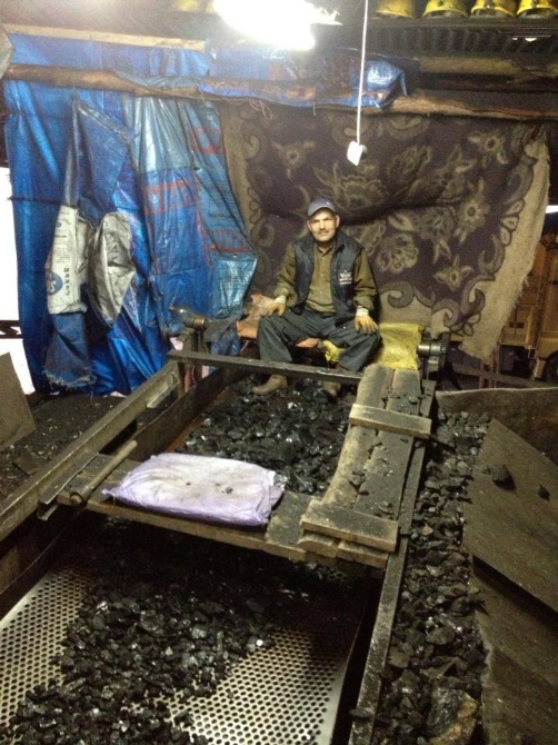 Karaman'daki maden ocağının fotoğrafları