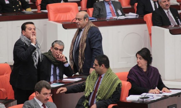HDP Meclis'e böyle geldi! HDP Meclis'e böyle geldi!