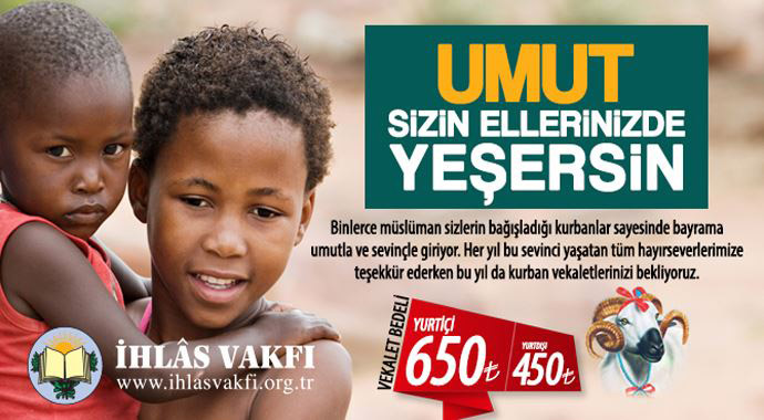 İhlas Vakfı 14 ülkede Kurban Organizasyonları gerçekleştirecek İhlas Vakfı 14 ülkede Kurban Organizasyonları gerçekleştirecek