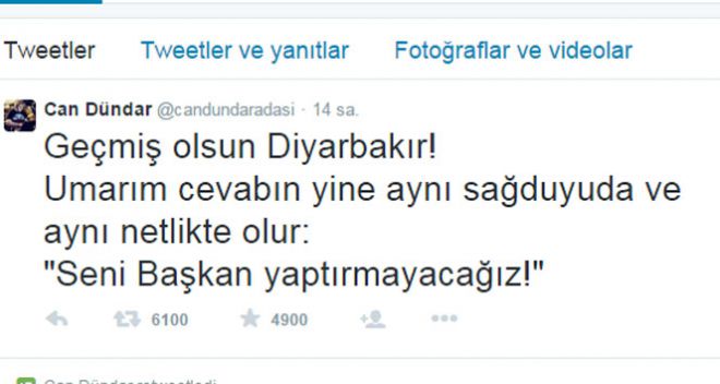 Can Dündar'dan 'provokasyon' kokan tweet!