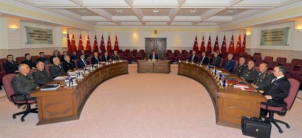 Genelkurmay'dan Başbakan Davutoğlu'na brifing
