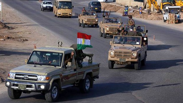 Peşmerge Erbil'den yola çıktı, gözler Habur'da