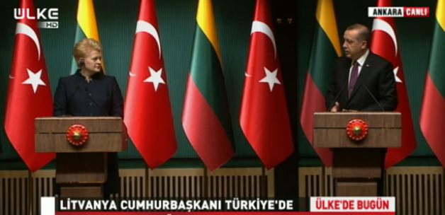 Cumhurbaşkanı Erdoğan'dan ortak basın toplantısı Cumhurbaşkanı Erdoğan'dan ortak basın toplantısı