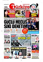 Türkiye Gazetesi e-gazete — 03 Ocak 2016