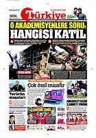 Türkiye Gazetesi e-gazete — 15 Ocak 2016