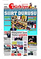 Türkiye Gazetesi e-gazete — 17 Ocak 2016