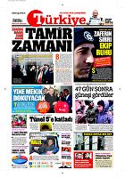 Türkiye Gazetesi e-gazete — 20 Ocak 2016