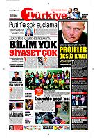 Türkiye Gazetesi e-gazete — 22 Ocak 2016