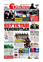 Türkiye Gazetesi e-gazete — 25 Ocak 2016