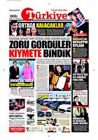 Türkiye Gazetesi e-gazete — 05 Şubat 2016