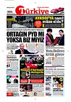 Türkiye Gazetesi e-gazete — 07 Şubat 2016