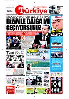 Türkiye Gazetesi e-gazete — 11 Şubat 2016
