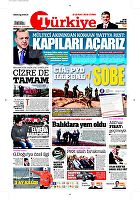 Türkiye Gazetesi e-gazete — 12 Şubat 2016