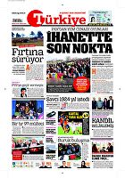 Türkiye Gazetesi e-gazete — 15 Şubat 2016