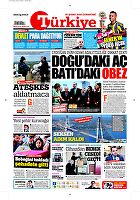 Türkiye Gazetesi e-gazete — 27 Şubat 2016