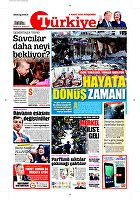 Türkiye Gazetesi e-gazete — 03 Mart 2016