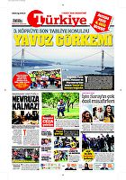 Türkiye Gazetesi e-gazete — 07 Mart 2016