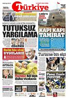 Türkiye Gazetesi e-gazete — 11 Mart 2016