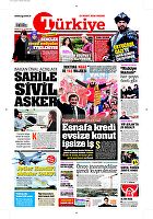 Türkiye Gazetesi e-gazete — 13 Mart 2016