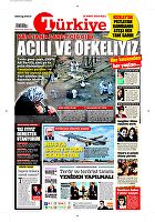 Türkiye Gazetesi e-gazete — 15 Mart 2016