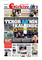 Türkiye Gazetesi e-gazete — 23 Mart 2016