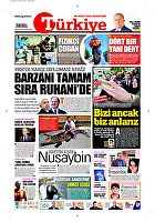 Türkiye Gazetesi e-gazete — 28 Mart 2016