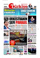 Türkiye Gazetesi e-gazete — 29 Mart 2016