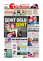 Türkiye Gazetesi e-gazete — 30 Mart 2016