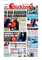 Türkiye Gazetesi e-gazete — 08 Nisan 2016