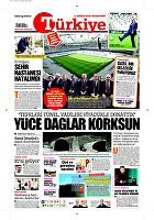 Türkiye Gazetesi e-gazete — 11 Nisan 2016