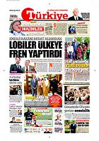 Türkiye Gazetesi e-gazete — 21 Nisan 2016