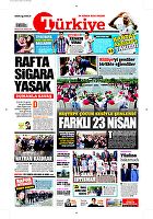 Türkiye Gazetesi e-gazete — 24 Nisan 2016